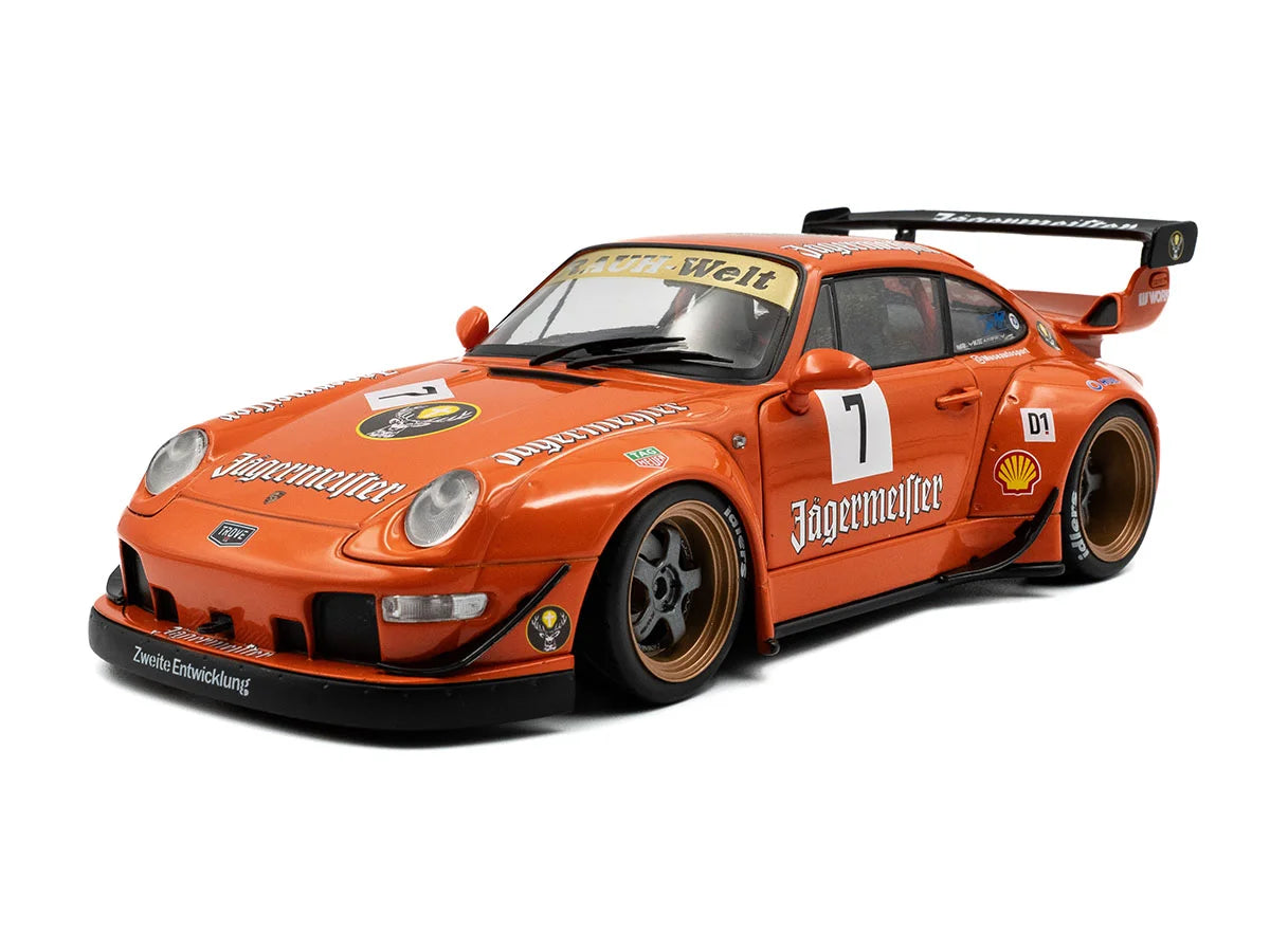 Porsche RWB orange 2020 Jagermeister - 1/18 Solido