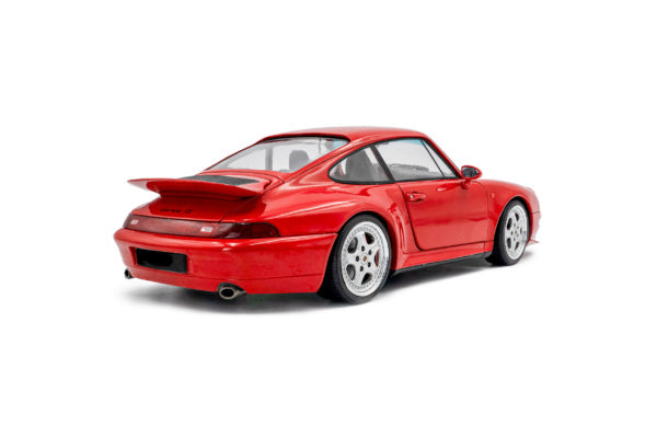 Porsche 993 Carrera RS 1997 rosu - 1/18 Solido