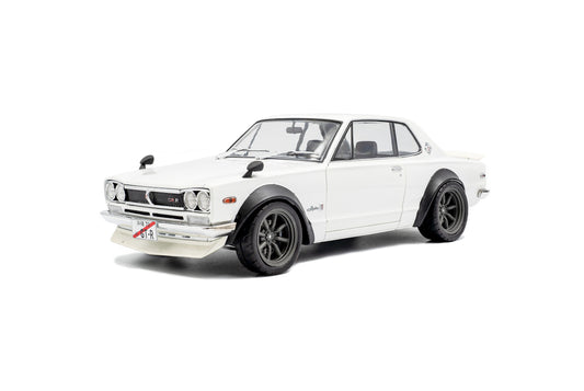 Nissan Skyline C10 Hakosuka Solido Works alb 1970 - 1/18 Solido