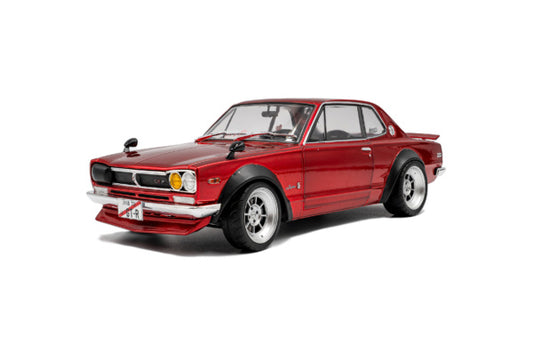 Nissan Skyline C10 Hakosuka Solido Works metallic 1970 visiniu - 1/18 Solido