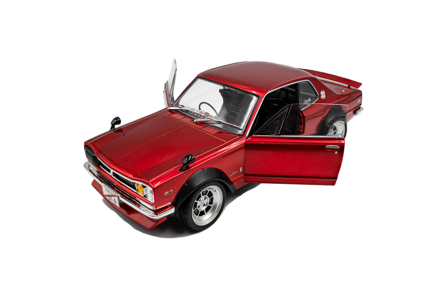 Nissan Skyline C10 Hakosuka Solido Works metallic 1970 visiniu - 1/18 Solido