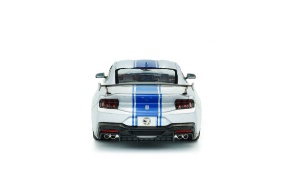 Ford Shelby Mustang Super Snake 2024 gri/albastru - 1/18 Solido