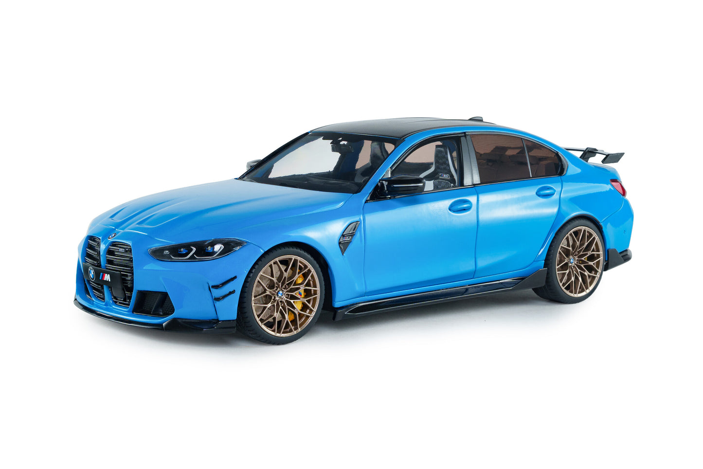 BMW M3 Performance Parts albastru 2024 - 1/18 Solido