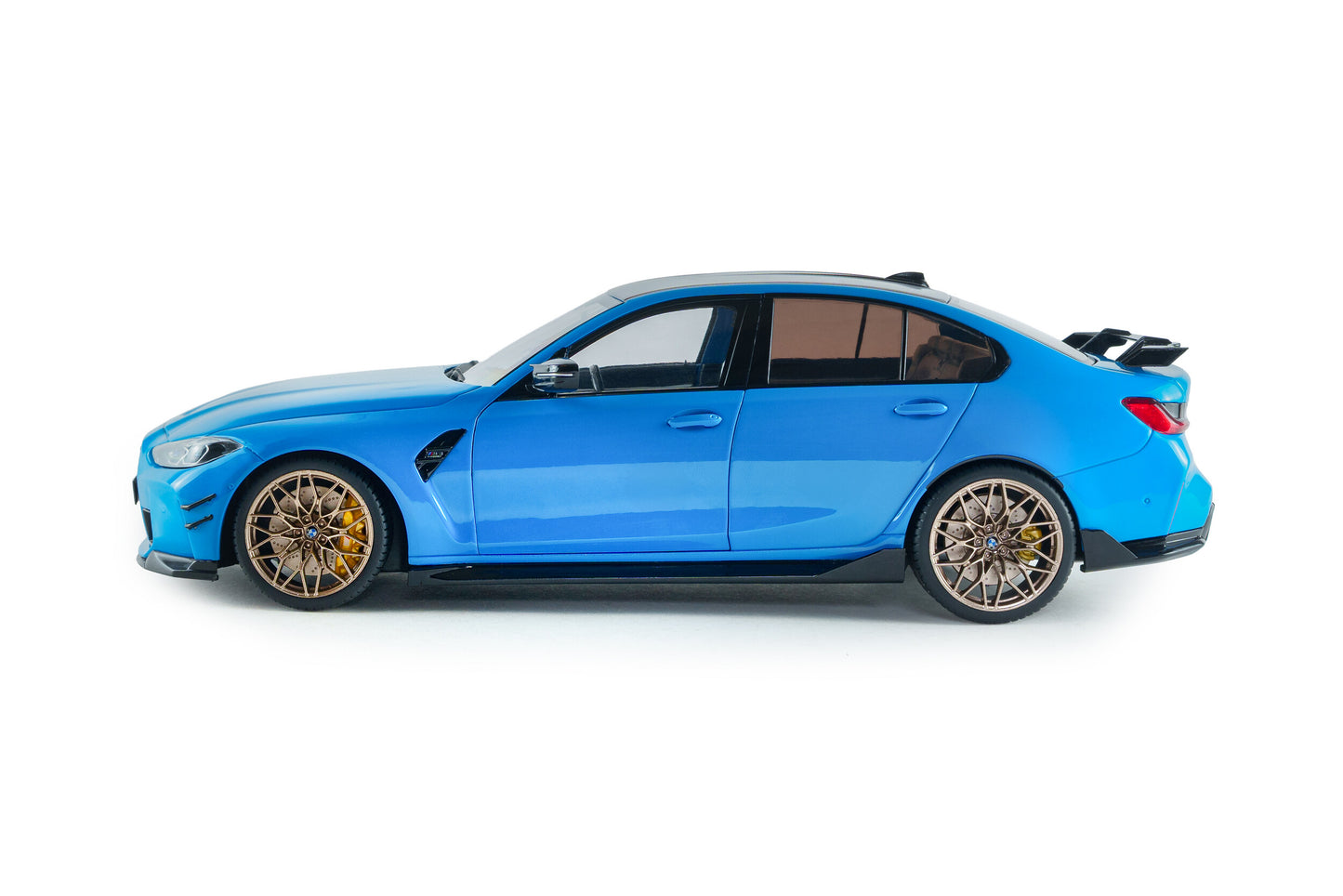 BMW M3 Performance Parts albastru 2024 - 1/18 Solido