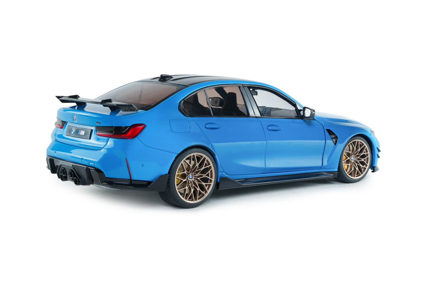 BMW M3 Performance Parts albastru 2024 - 1/18 Solido