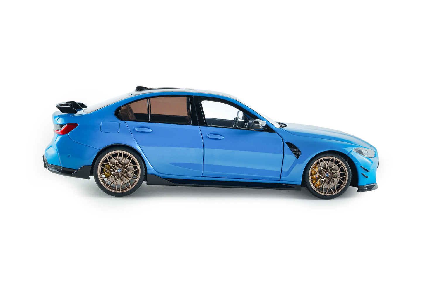 BMW M3 Performance Parts albastru 2024 - 1/18 Solido