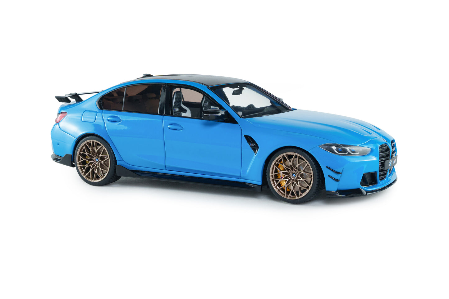 BMW M3 Performance Parts albastru 2024 - 1/18 Solido