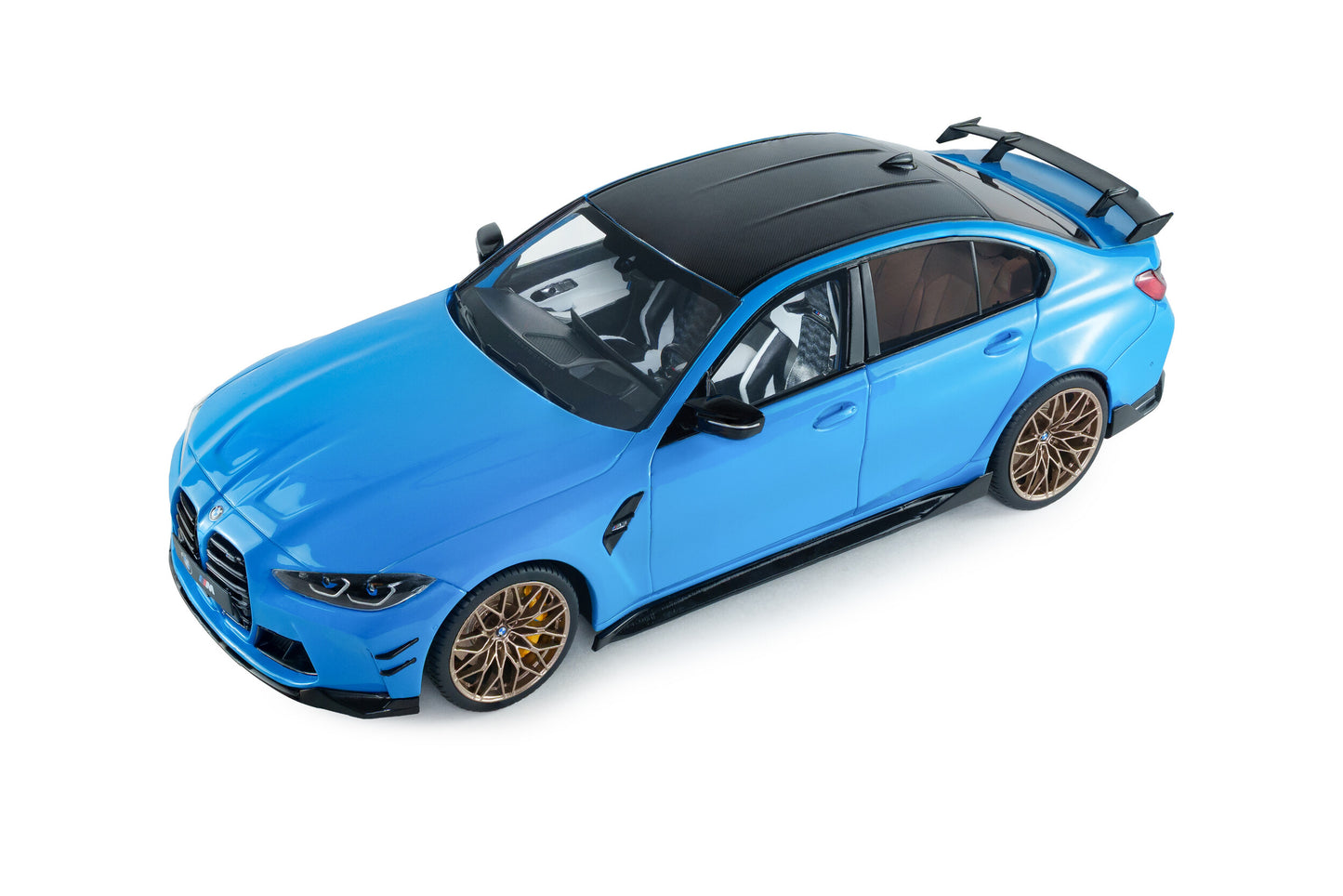 BMW M3 Performance Parts albastru 2024 - 1/18 Solido