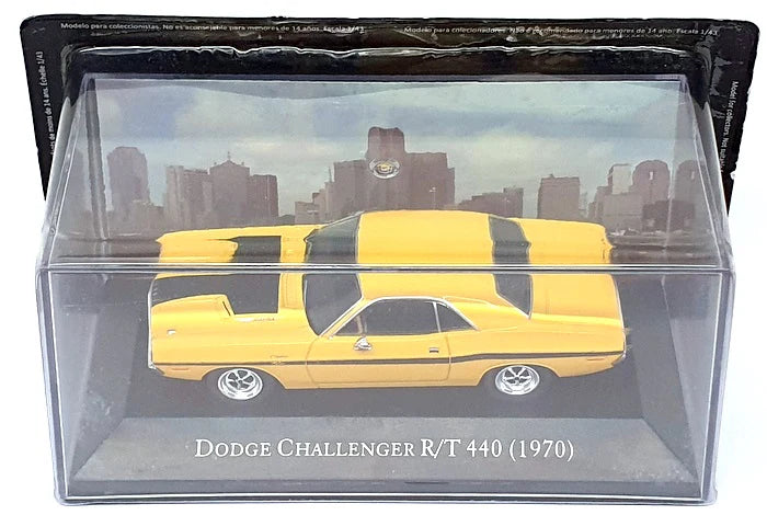 Dodge Challenger R/T 440 1970 cu vitrina plexiglass - 1/43 Altaya