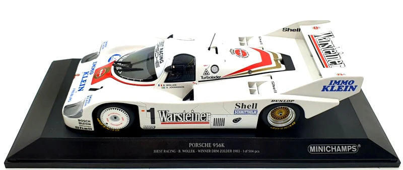 Porsche  956K Joest Racing B.Wollek Winner DRM Zolder 1983 1/504pcs - 1/18 Minichamps