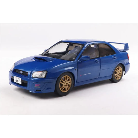Subaru Impreza WRX STI albastru 2003 - 1/18 Solido