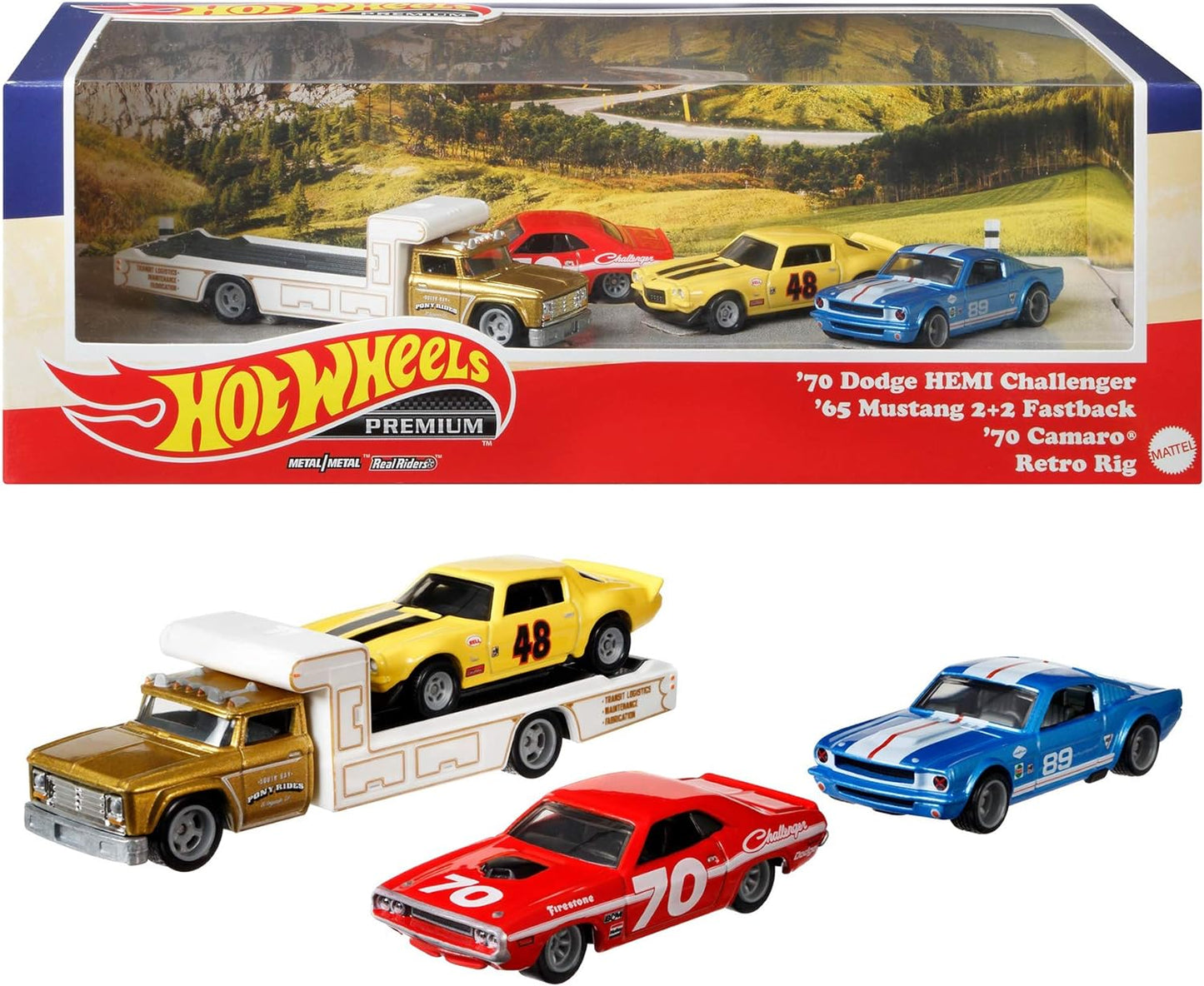 Set 4 Machete Real Riders - 1/64 Hot Wheels Premium