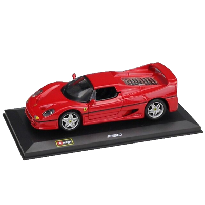 Ferrari F50 cu vitrina plexiglass - 1/32 Bburago
