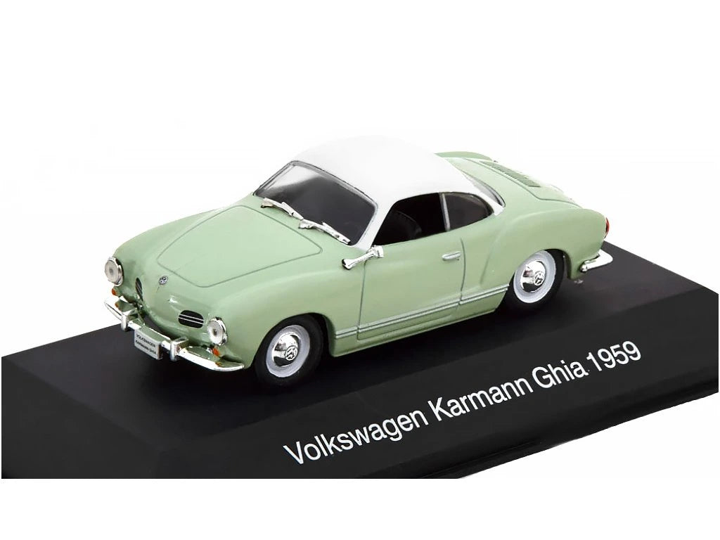 Volkswagen Karmann Ghia 1959 cu vitrina - 1/43 Altaya
