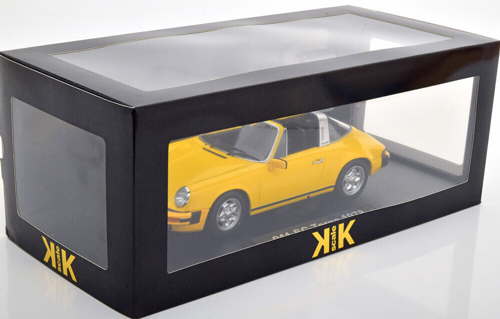 Porsche 911 SC Targa 1978 galben - 1/18 KK-Scale