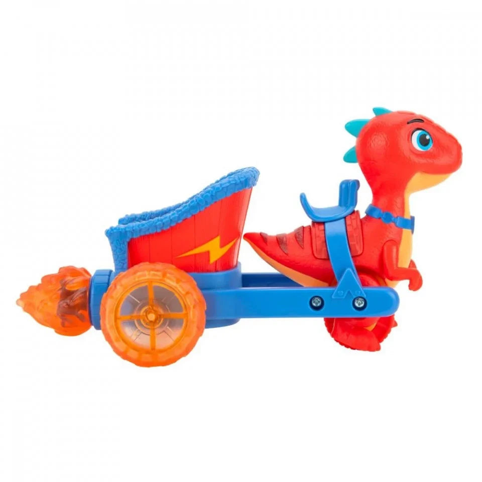 Figurina cu dinozaur Dino Ranch - Jon si Blitz