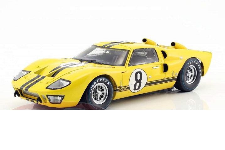 Ford GT-40 MK II 1966 Nr.8 galben - 1/18 Shelby Collectibles