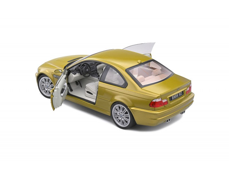 BMW E46 M3 auriu 2000 - 1/18 Solido