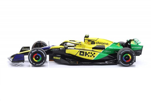 Formula 1 Mclaren F1 Team MCL38 Monaco GP 2024 Lando Norris #4 - 1/18 Solido