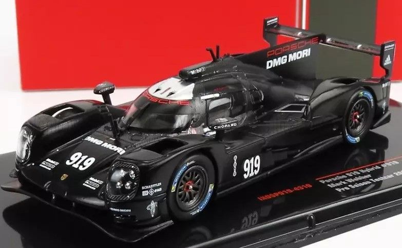 Porsche 919 Hybrid #919 Mark Webber Pre Saison Testcar 2015 #919 cu vitrina plexiglass - 1/43 Ixo Models