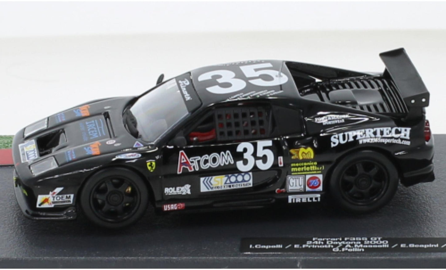 Ferrari F355 GT 24h Daytona 2000 #35 cu vitrina  - 1/43 Altaya