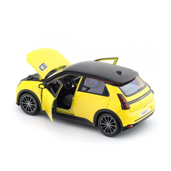 Renault 5 E-Tech electric galben - 1/24 Bburago
