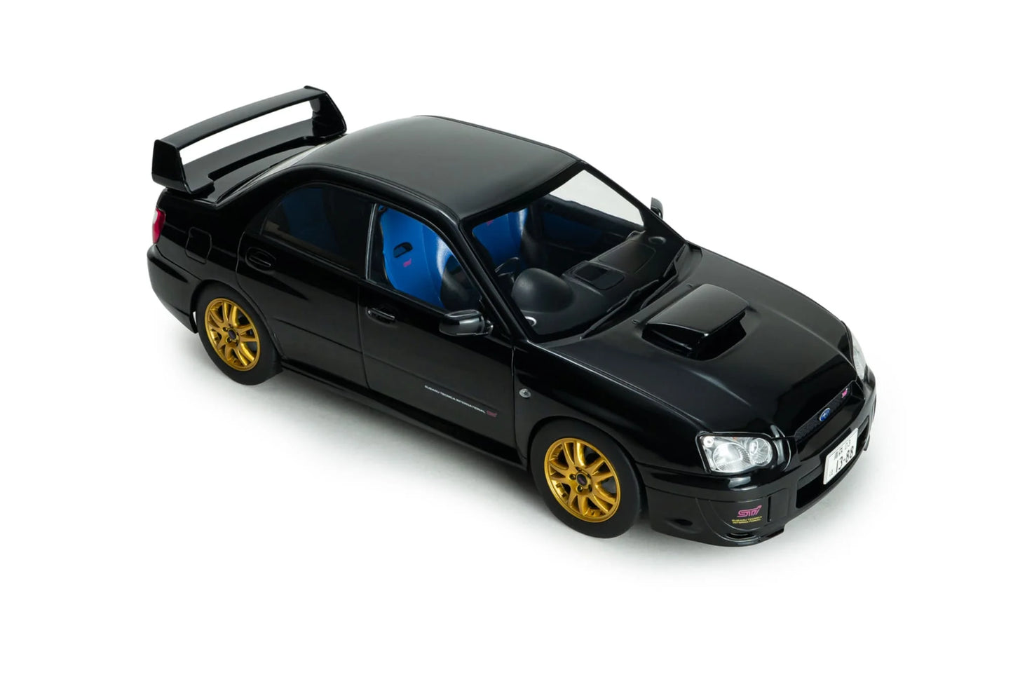 Subaru Impreza WRX STI negru - 1/18 Solido