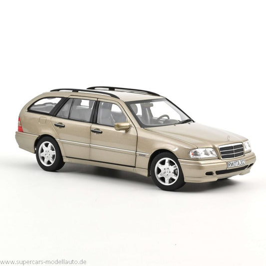 Mercedes-Benz C-Class T-model 1997 smokesilver - 1/18 Norev