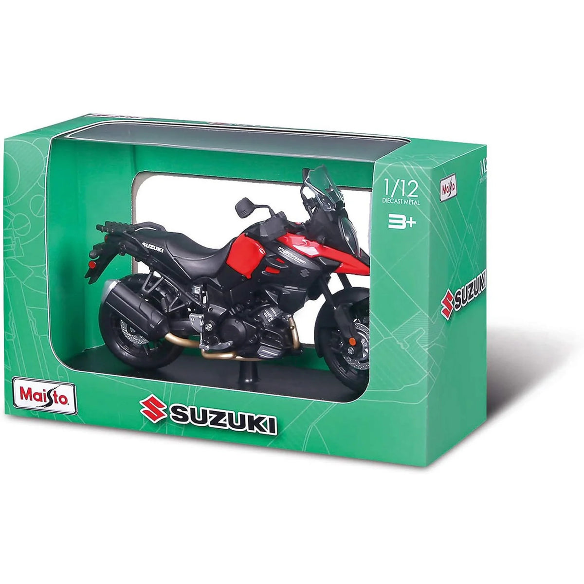 Motocicleta Suzuki V-Storm 1000 - 1/12 Maisto