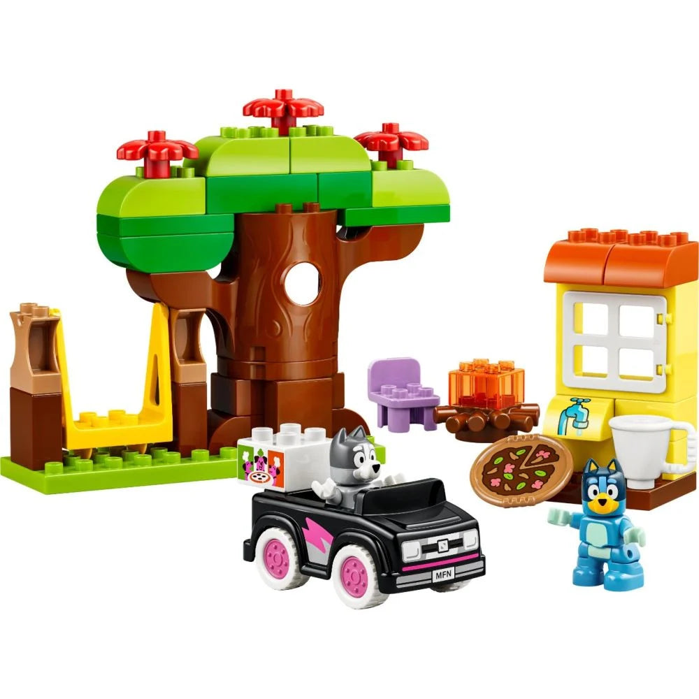 LEGO DUPLO 10469 - Muffin Si Blue, fetele care aduc pizza (44 piese)