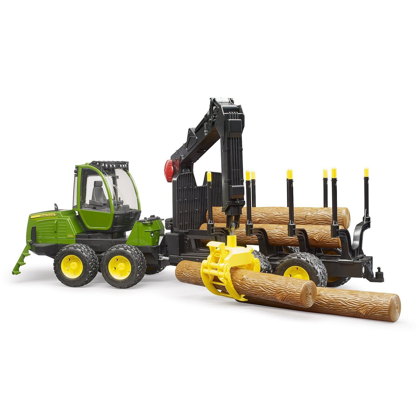 BRUDER 02133 - Tractor Forestier John Deere 1210E