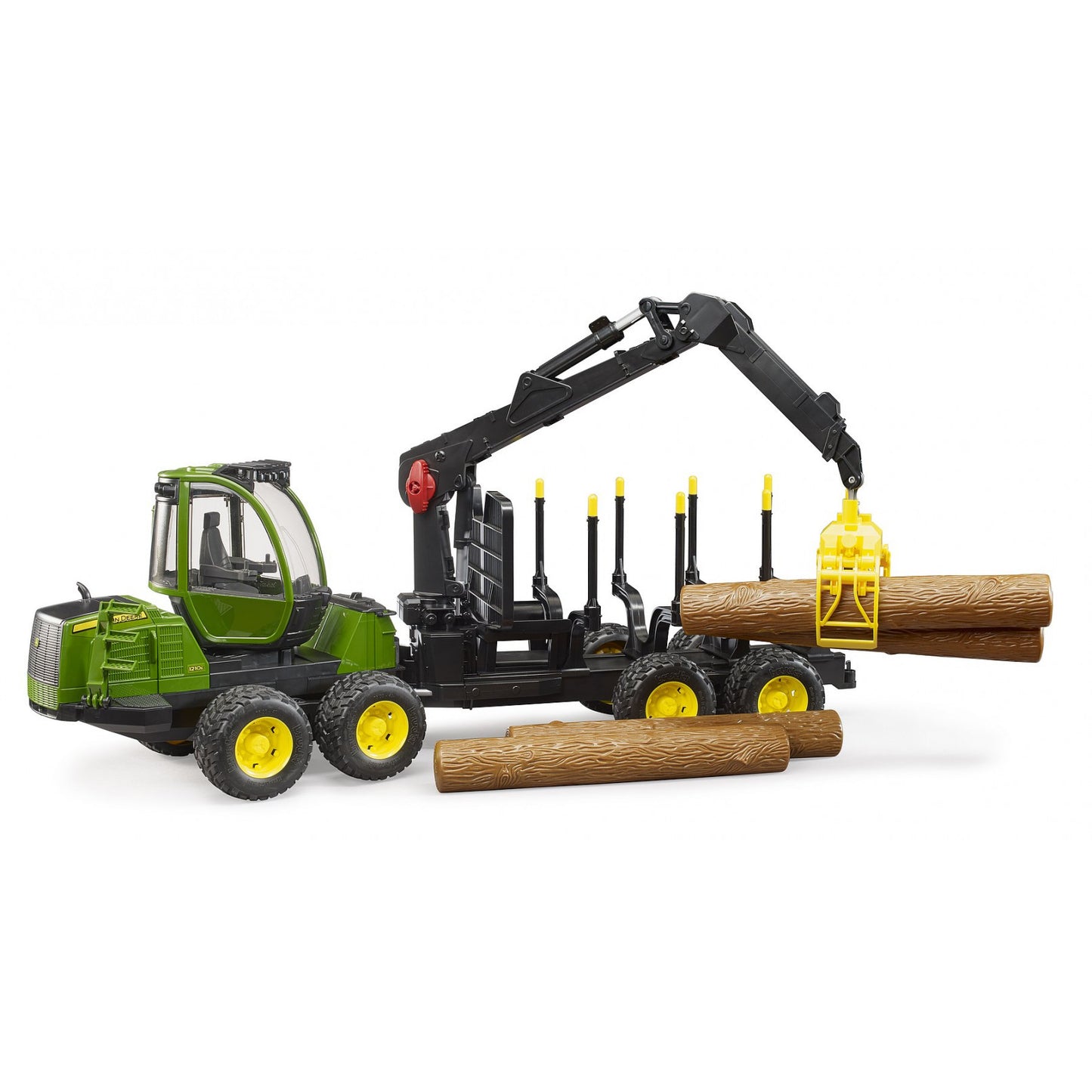 BRUDER 02133 - Tractor Forestier John Deere 1210E