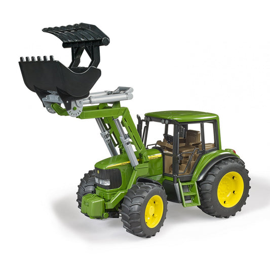 BRUDER 02052 - Tractor John Deere 6920 cu încărcător frontal