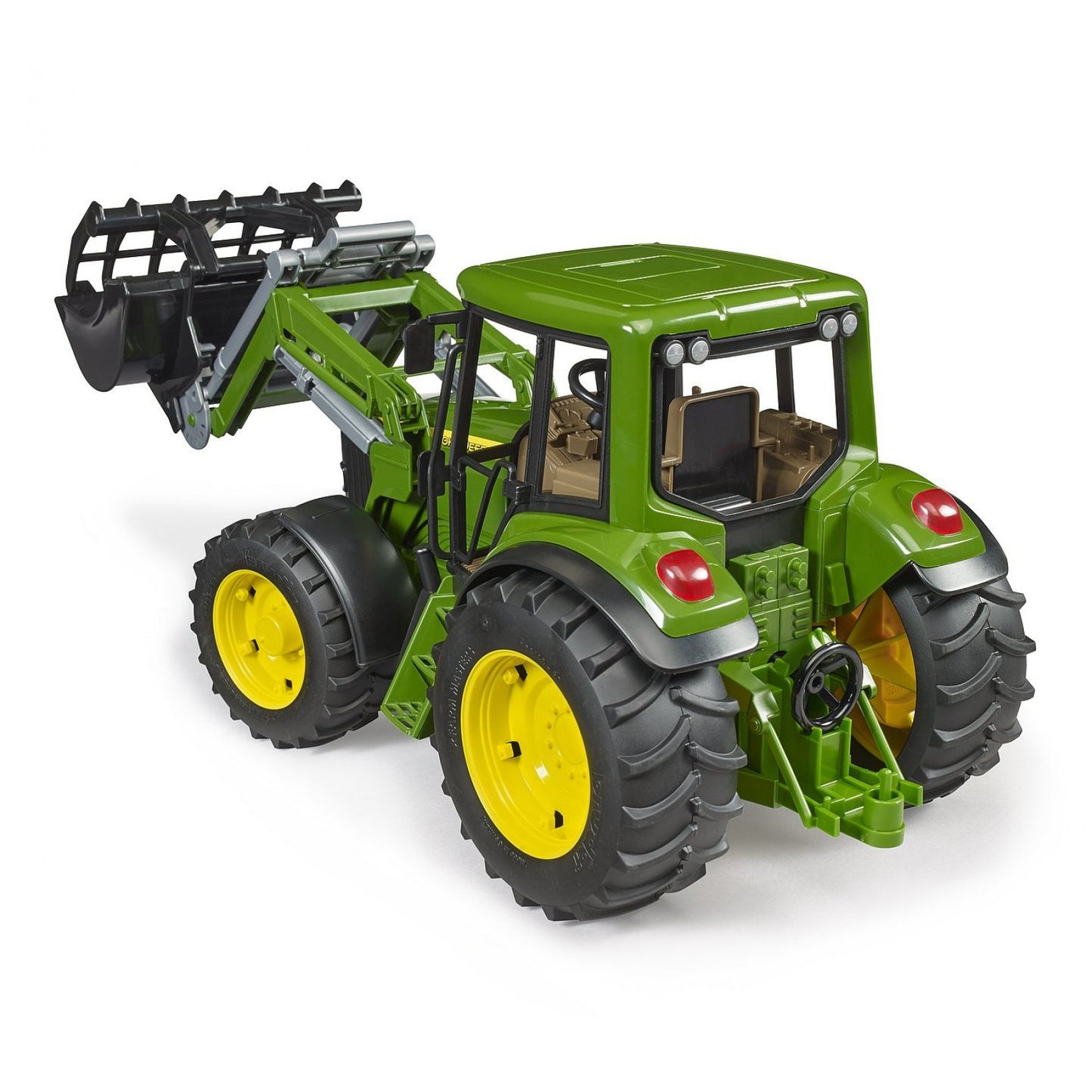 BRUDER 02052 - Tractor John Deere 6920 cu încărcător frontal
