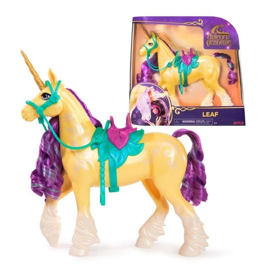 Figurina Unicorn cu accesorii Leaf - Unicorn Academy
