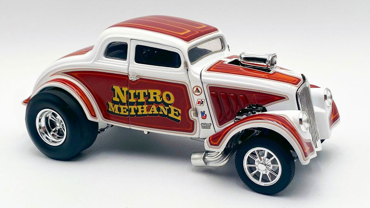 Gasser Nitro Methane 1933 maro/alb - 1/18 ACME