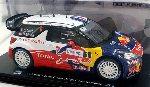 Citroen DS3 WRC Loeb-Elena Rallye d'Alsace-France 2012 #1 - 1/24 Altaya