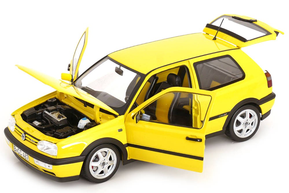 VW Golf III GTi 1994 color concept yellow - 1/18 Norev