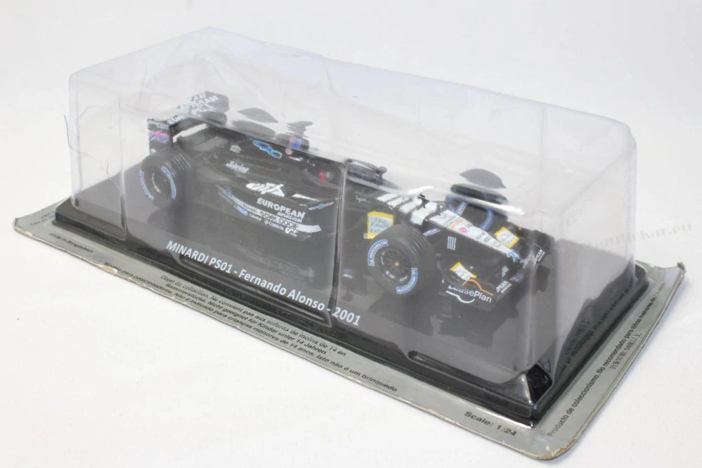 Formula 1 Minardi PS01 Fernando Alonso 2001 - 1/24 Altaya