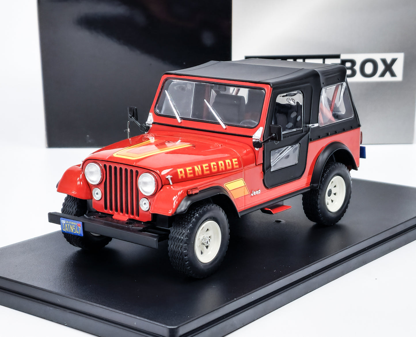 Jeep CJ-7 - 1/24 Whitebox