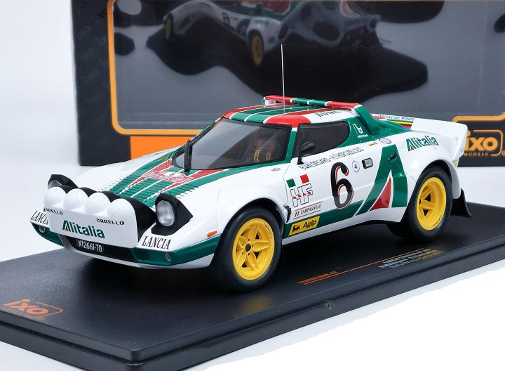 Lancia Stratos HF #6 Rallye Monte-Carlo 1976 - 1/18 Ixo Models