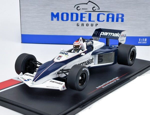 Formula 1 Brabham BT52 #5 Nelson Piquet Winner Brazilian GP 1983 - 1/18 Model Car Group