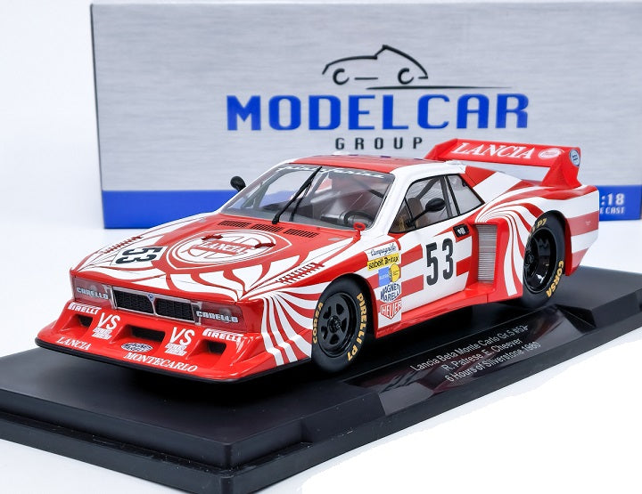 Lancia Beta Monte Carlo Gr.5 #53 6 hours of Silverstone 1980 - 1/18 Model Car Group