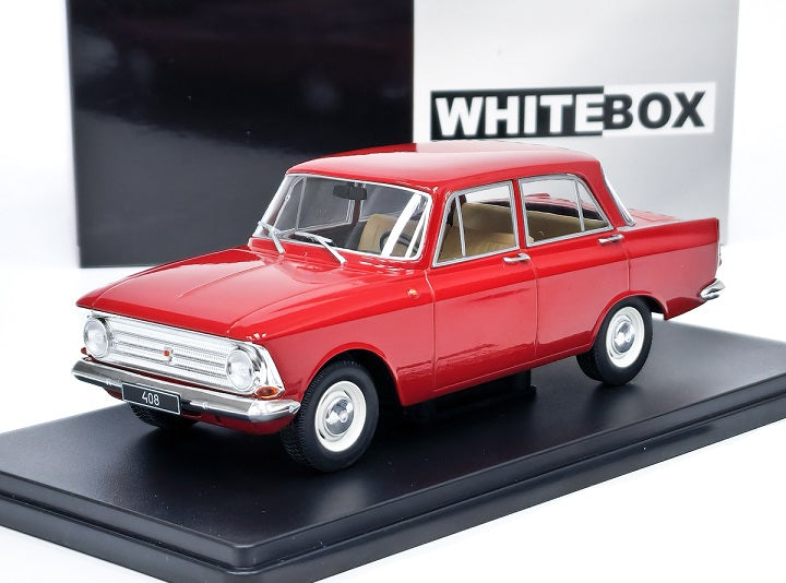 Moskvich 408 rosu - 1/24 Whitebox