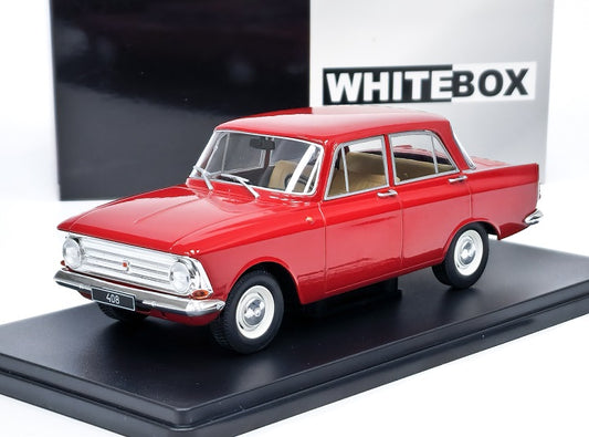 Moskvich 408 rosu - 1/24 Whitebox