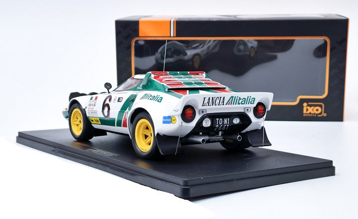 Lancia Stratos HF #6 Rallye Monte-Carlo 1976 - 1/18 Ixo Models