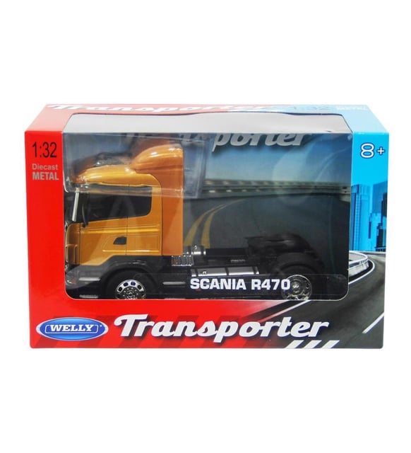 Camion Cap Tractor Scania R470 orange - 1/32 Welly