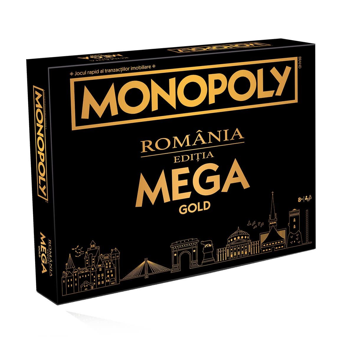 Monopoly - ROMANIA , Editia Mega Gold