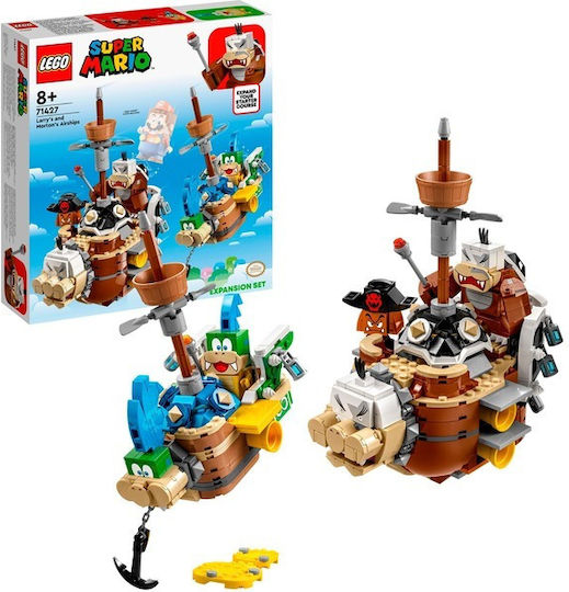 LEGO Super Mario 71427 - Set de extindere - Zepelinele lui Larry si Morton (1062 piese)
