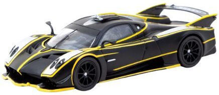 Pagani Huayra R matt black/silver - 1/64 Tarmac